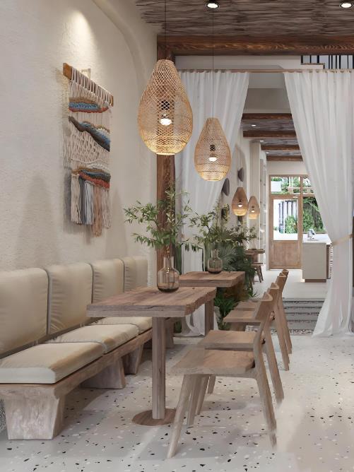 甜品店裝修效果圖,飄滿浪漫的味道